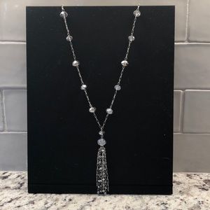 White House Black Market Long Pendant Necklace